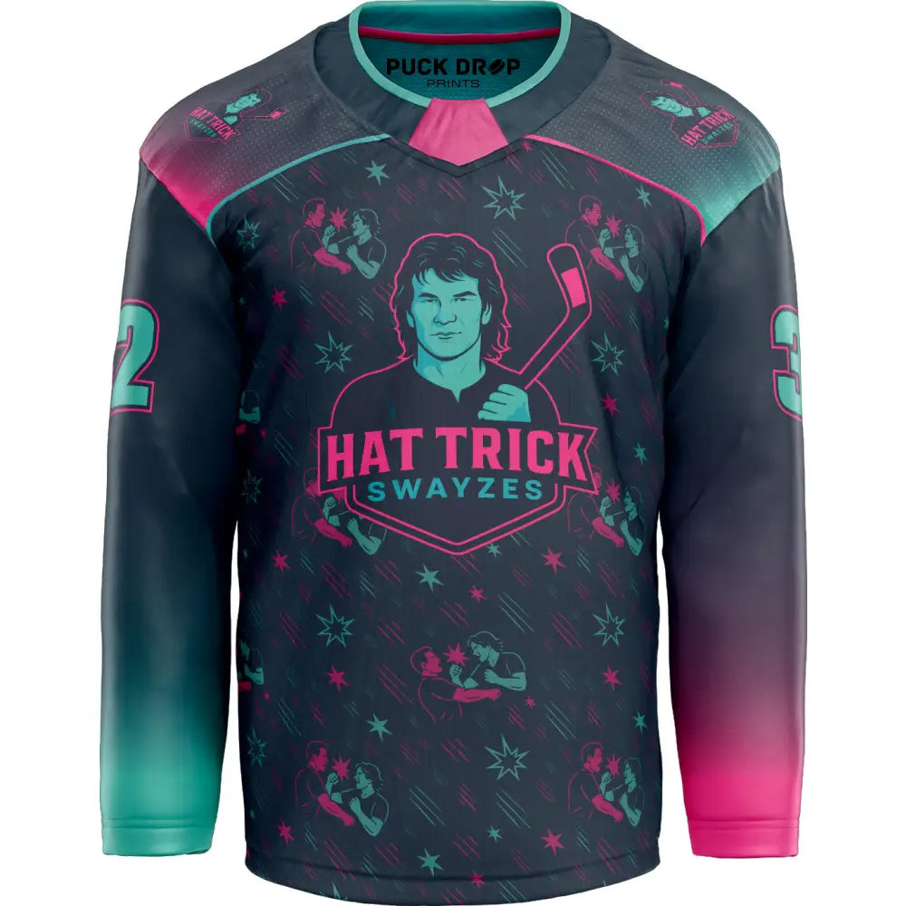 Hat Trick Swayzes Custom Hockey Jersey Uni Kit