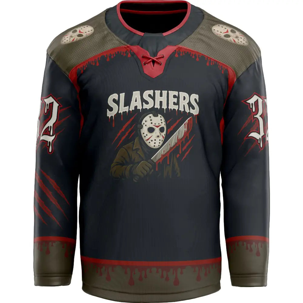 Slashers Custom Hockey Jersey Uni Kit