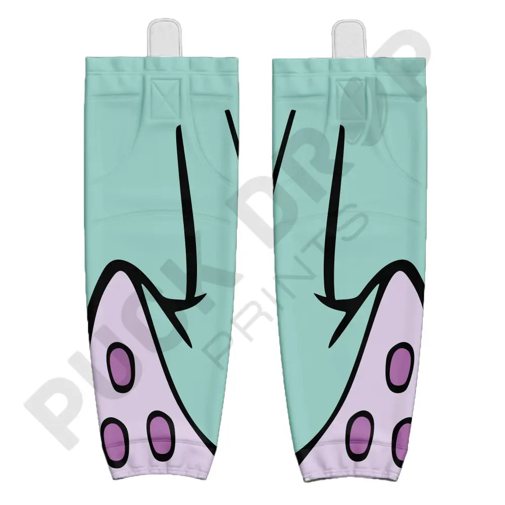 Squidward Custom Hockey Jersey Uni Kit