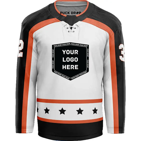 Campbell Conference custom hockey jersey design