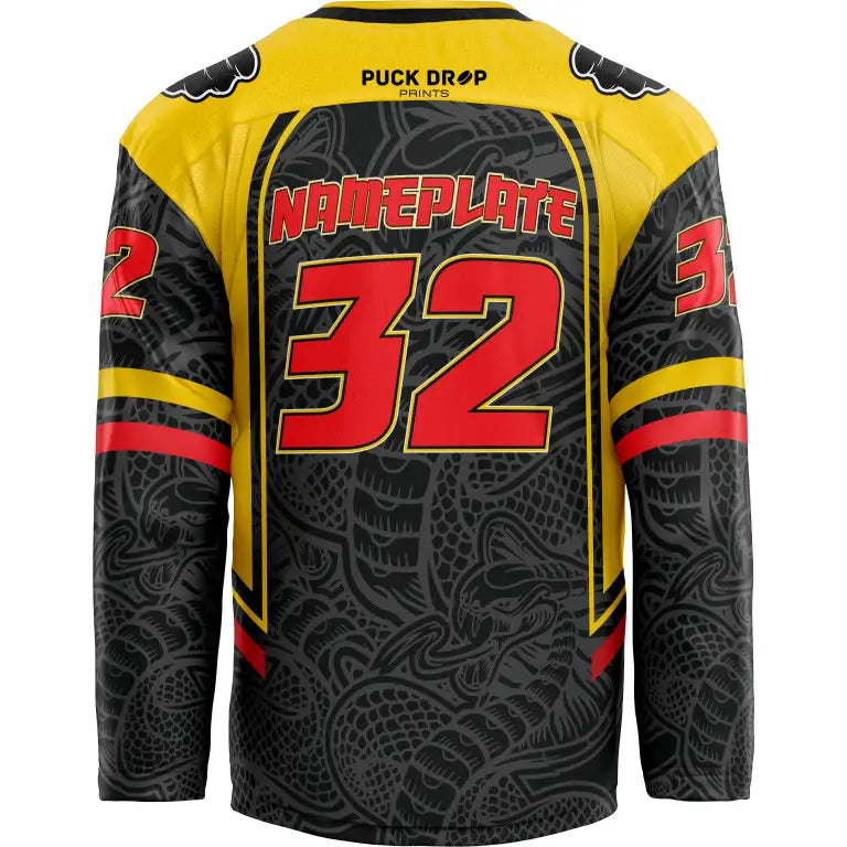 Cobra Kai Custom Hockey Jersey Uni Kit