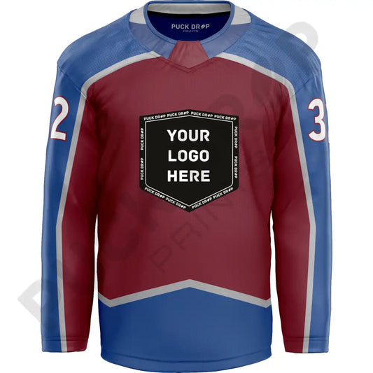 Colorado Avalanche 2025-2026 Jersey Design Uni Kit