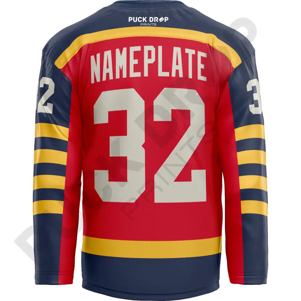 Florida Panthers 2025 - 2026 Winter Classic Jersey Design Uni Kit