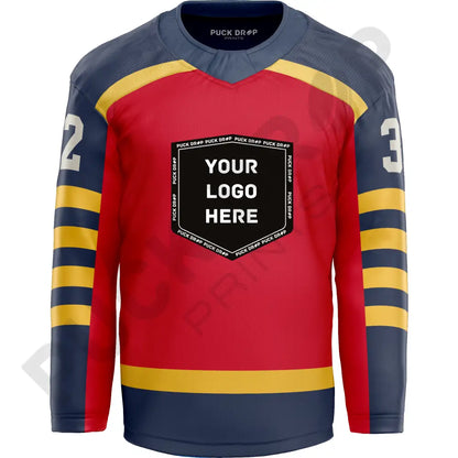 Florida Panthers 2025 - 2026 Winter Classic Jersey Design Uni Kit