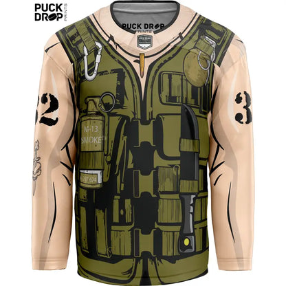 Tropic Thunder Custom Hockey Jersey Uni Kit