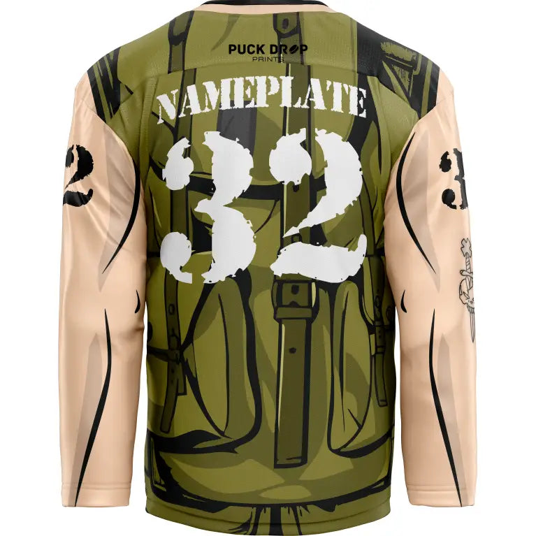 Tropic Thunder Custom Hockey Jersey Uni Kit