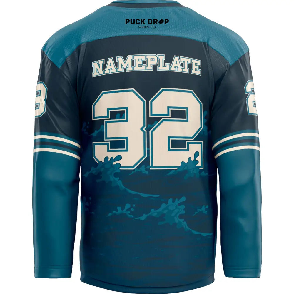 Kraken Beers Custom Hockey Jersey Uni Kit