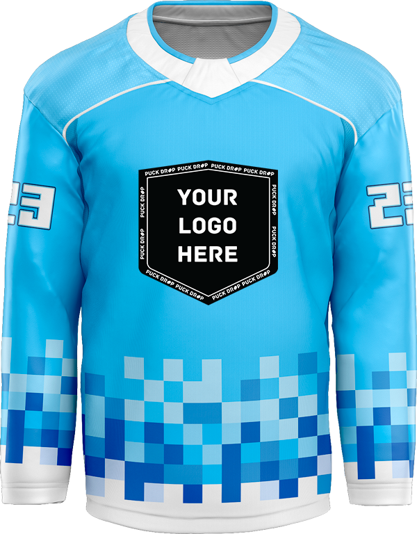 Minecraft / Pixels Custom Hockey Jersey