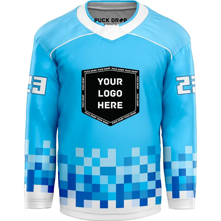 Minecraft / Pixels Custom Hockey Jersey Uni Kit