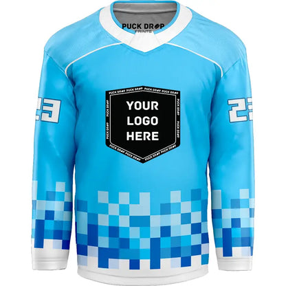 Minecraft / Pixels Custom Hockey Jersey Uni Kit