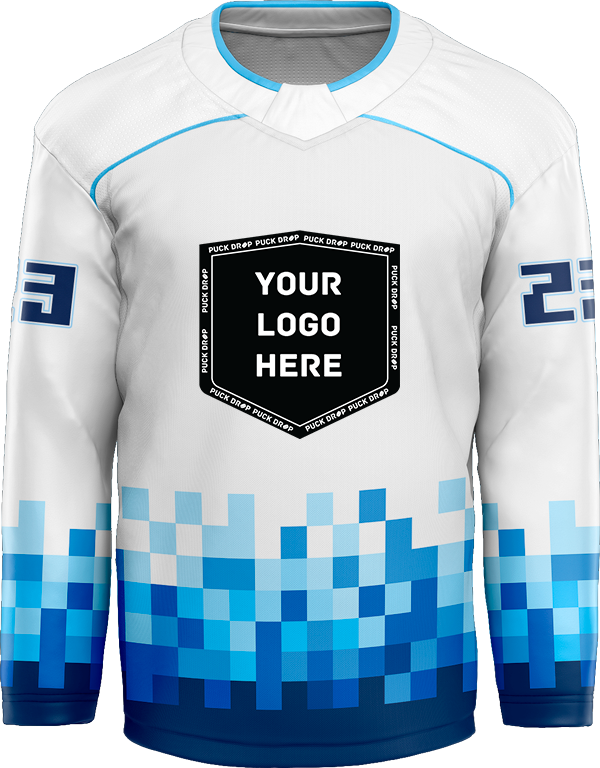 Minecraft / Pixels Custom Hockey Jersey