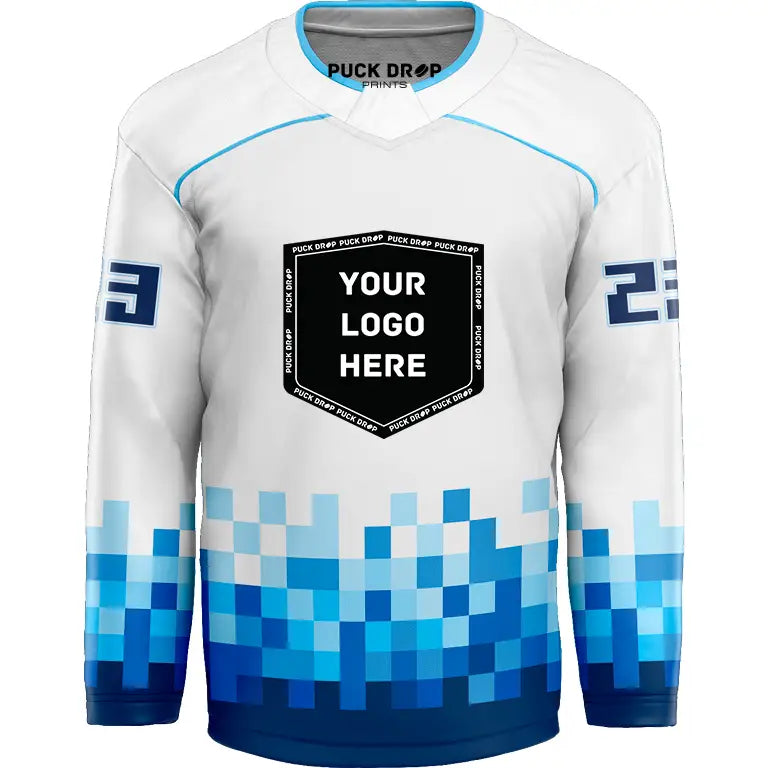 Minecraft / Pixels Custom Hockey Jersey Uni Kit