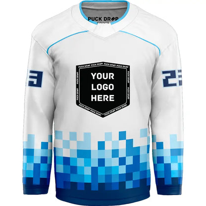 Minecraft / Pixels Custom Hockey Jersey Uni Kit