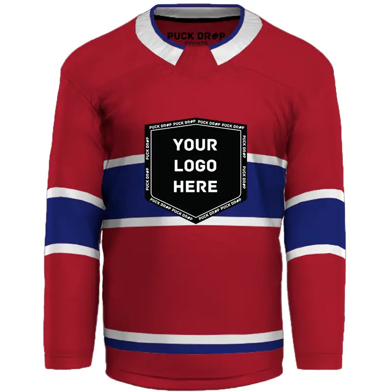 Montreal Canadiens Custom Jersey Uni Kit