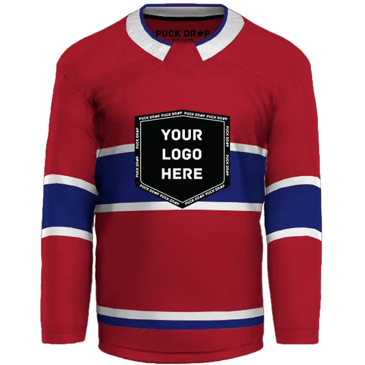 Montreal Canadiens Custom Jersey Uni Kit
