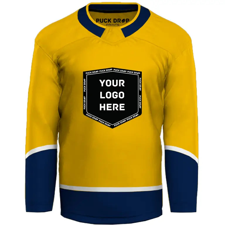 Nashville Predators Custom Jersey Uni Kit