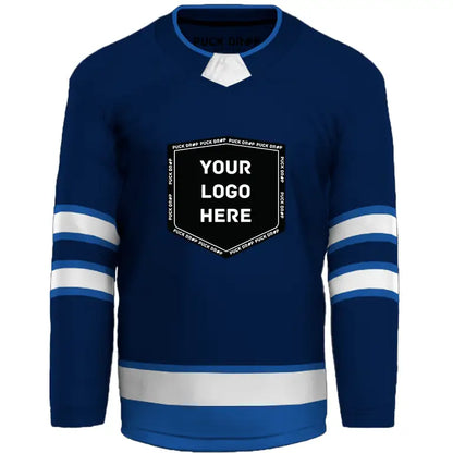 Winnipeg Jets Custom Jersey Uni Kit