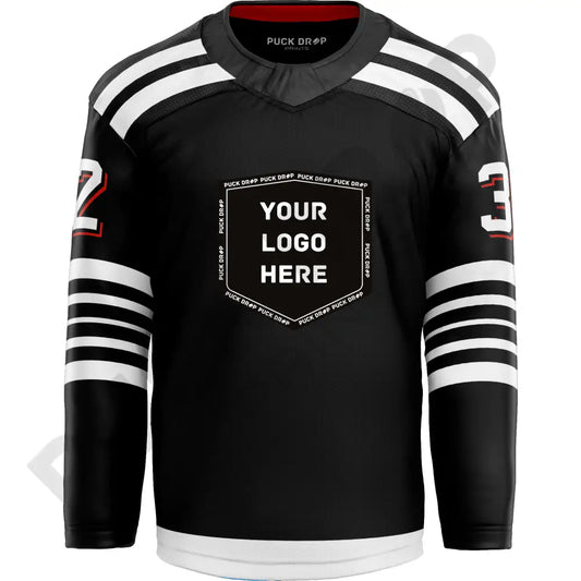 New Jersey Devils 2025-2026 Black Alt Jersey Design Uni Kit