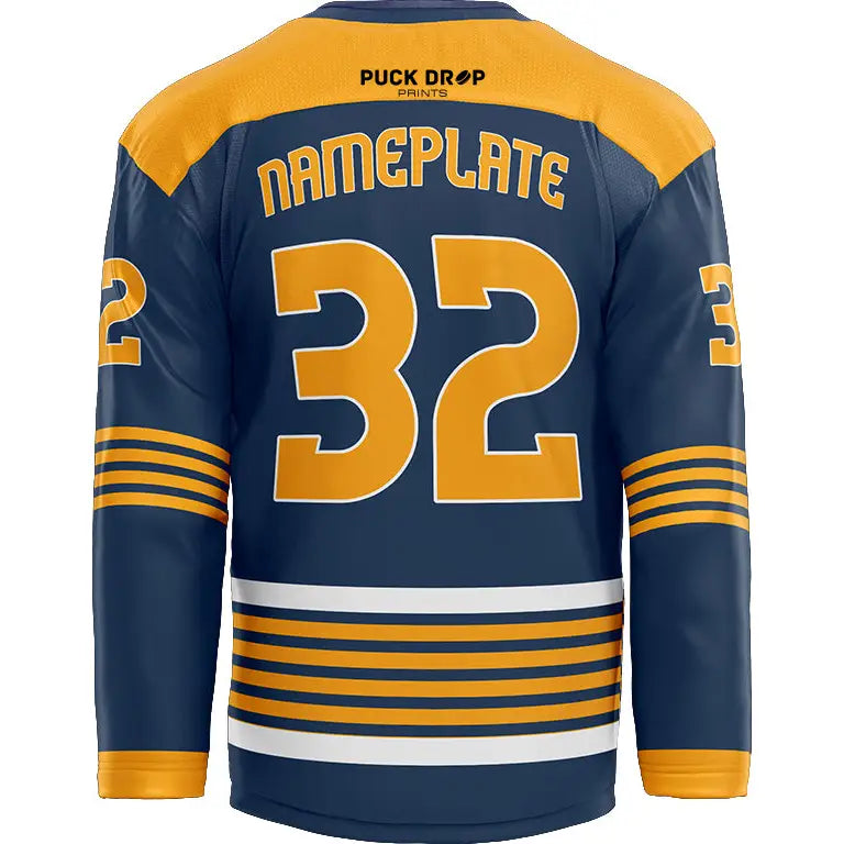 Nashville Alt Custom Hockey Jersey Design – Puck Drop Prints