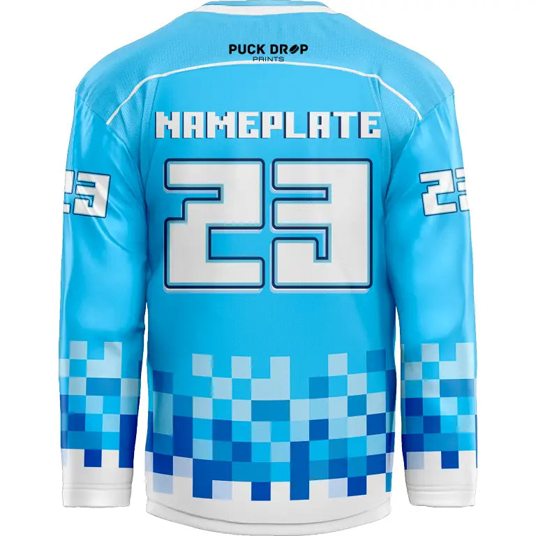 Minecraft / Pixels Custom Hockey Jersey Uni Kit