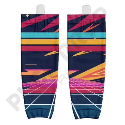 80’s Retro Custom Hockey Jersey Uni Kit