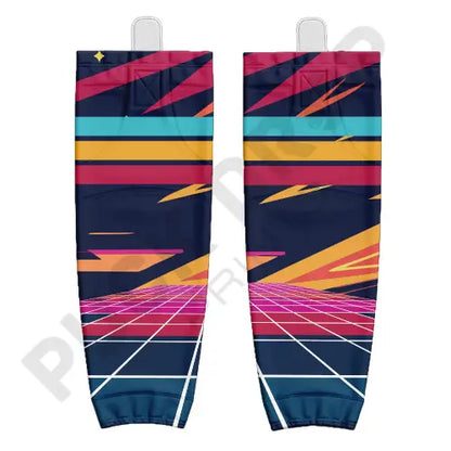 80’s Retro Custom Hockey Jersey Uni Kit