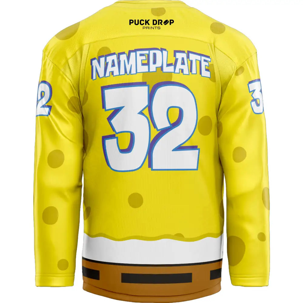 Spongebob Custom Hockey Jersey Uni Kit
