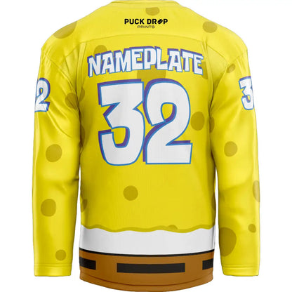Spongebob Custom Hockey Jersey Uni Kit