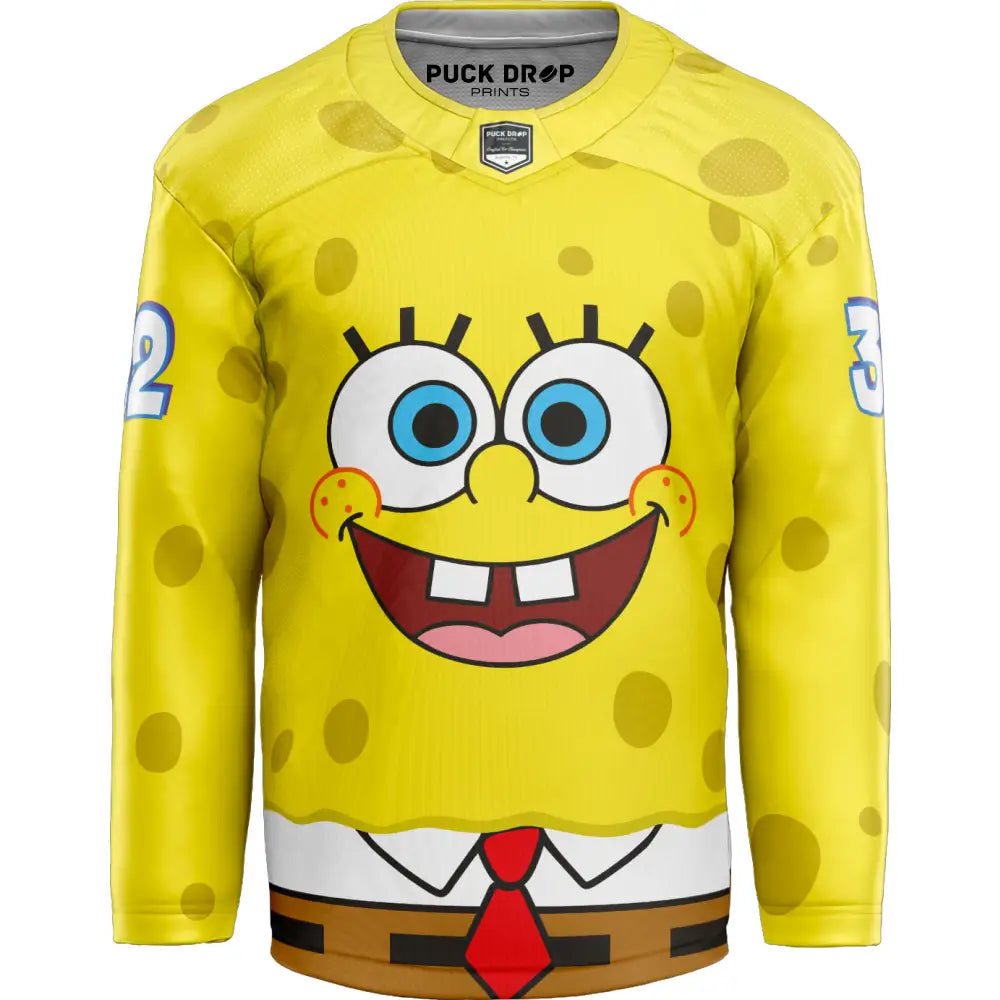 Spongebob Custom Hockey Jersey Uni Kit