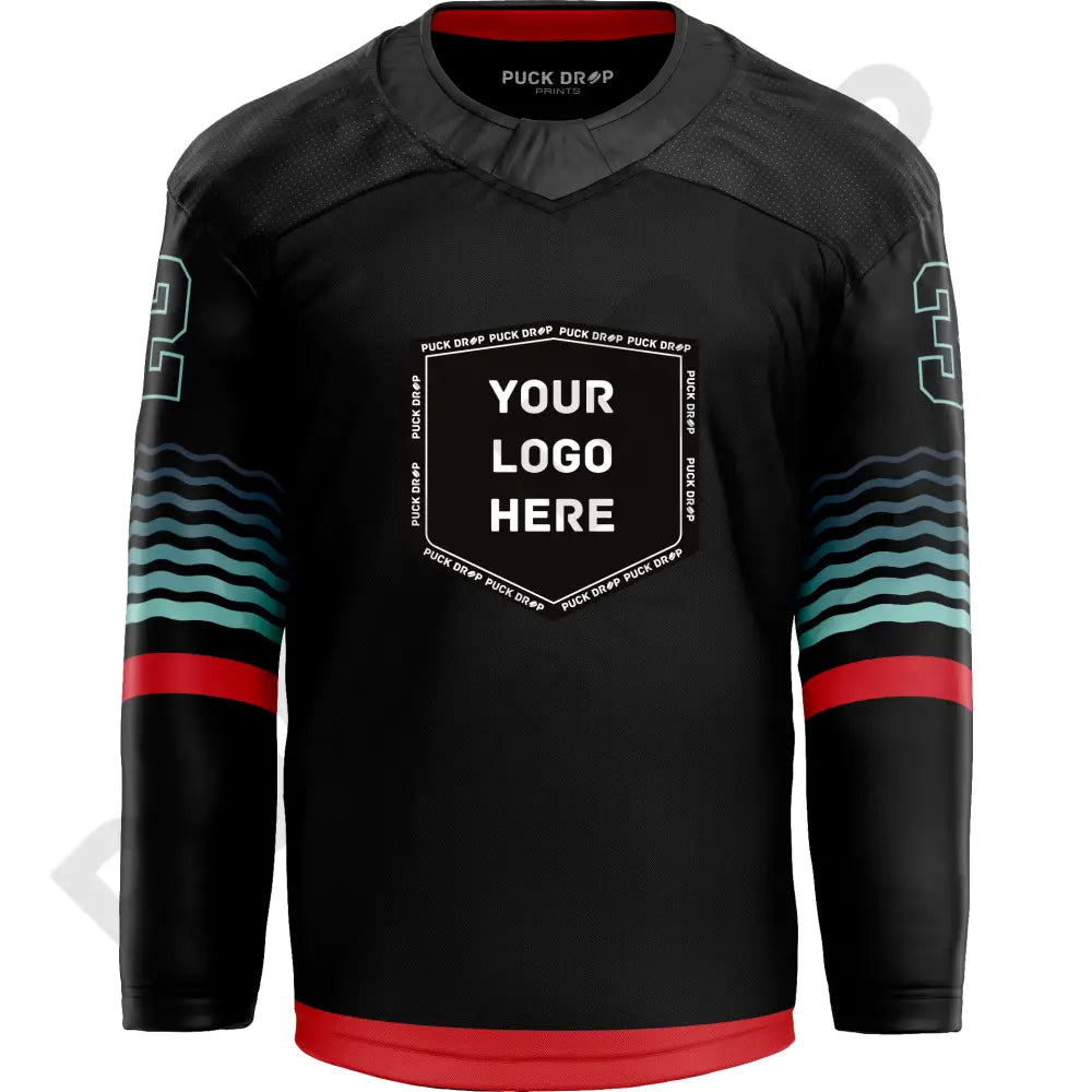 Seattle Kraken 2025-2026 Black Alt Jersey Design Uni Kit