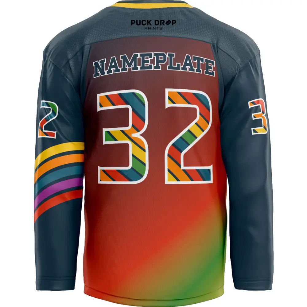 Sparkle Donkeys Custom Hockey Jersey Uni Kit