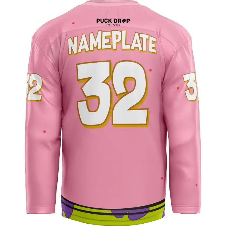 Patrick Star Custom Hockey Jersey Uni Kit
