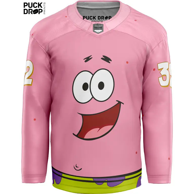 Patrick Star Custom Hockey Jersey Uni Kit