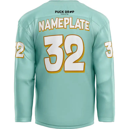 Squidward Custom Hockey Jersey Uni Kit