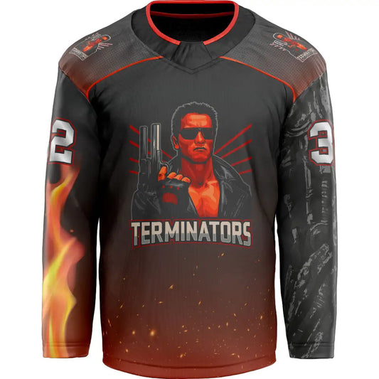 Terminators (Movie) Custom Hockey Jersey Uni Kit
