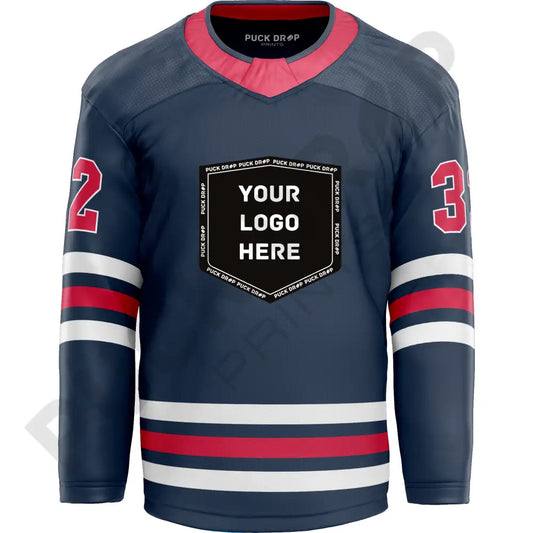 Winnipeg Jets 2025-2026 Navy Breakaway Jersey Design Uni Kit